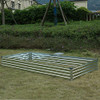 Zunatu 6x3x1ft Galvanized Raised Garden Bed,6x3x1ft, B0BN7DBB3K - Silver New