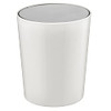 mDesign Round Swing Top Trash Can Wastebasket Container B093TC2Q1W - Stone/Gray New