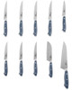 DASH Zakarian by DASH 11-Piece German Steel Kitchen Knife Set - B0BS76KH3S New