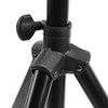 Amazon Basics Adjustable Height Tripod Speaker Stand up to 99.2 lbs Black New
