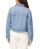 kensie Jeans for Women Crop Cargo Jacket with Sherpa Lining, Pippa, Large New