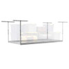 ALLOY STEEL SAFERACKS 4X8 OVERHEAD GARAGE STORAGE RACK 5-PC HOOK PACK - WHITE