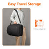AMAZON BASICS TRAVEL BACKPACK CARRY ON FLIGHT APPROVED EXPANDABLE - BLACK New