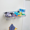 iDesign Storage Shelf, Wall Space Collection Wall Mount Storage Bin - Clear New