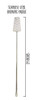 G Francis 24" Stainless Steel Brewing Mash Paddle Durable B01N25GA98 - New New