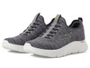 216484 Skechers Men's Go Walk Flex Ultra, Grey/Lime, 10 New