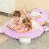 IPLAY ILEARN UNICORN KIDS FLOOR CUSHION - PURPLE New