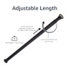 Amazon Basics No Drilling Spring Tension Curtain Rod Width 78-108" B073V44H23 New