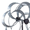 Alpine Corporation 59" Tall Outdoor Metal Wind Spinner Garden Stake New