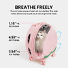 VETRESKA Pet Carrier with 1 Stickers and 2 Mats, Pink Pet