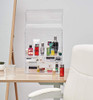 Large Cosmetic Makeup Organizer with Drawers and Dustproof Lid B08GSKWGTH New