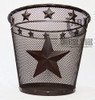 De Leon Collections Waste Basket 14" X 12" New