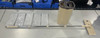 GENERIC FLAT MOP WITH WASH BASIN, 5 MOP PADS INCLUDED - BROWN/SILVER