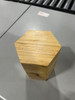 NO TREE WAS HARMED MADE OF BAMBOO OCTAGON WOODEN CONTAINER - NATURAL BAMBOO