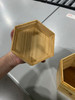 NO TREE WAS HARMED MADE OF BAMBOO OCTAGON WOODEN CONTAINER - NATURAL BAMBOO