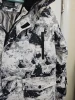 RIVIYELE SNOW SKI JACKET WINTER SPORT WINDPROOF SIZE: XS - BLACK GRAY WHITE