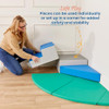 ECR4Kids SoftZone Adventurer's Summit Step Corner Climber Contemporary 4-Piece New