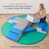 ECR4Kids SoftZone Adventurer's Summit Step Corner Climber Contemporary 4-Piece New