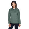 DG440W Devon & Jones Women Stretch Quarter-Zip Jacket New
