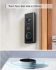 eufy Security Wireless 2K Resolution Video Doorbell T82101W1