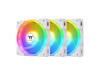 Thermaltake SWAFAN EX 12 ARGB PC Cooling Fan White, 3-Fan pcak, 500 ~ 2000 RPM,