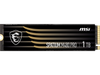 MSI SPATIUM M480 PRO PCIe 4.0 NVMe M.2 1TB PCI-Express 4.0 x4, NVMe 1.4 3D NAND