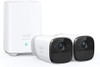 eufy Security eufyCam 2 Wireless Security Camera System 2 Cam Kit T88411D1 White