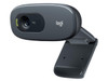 Logitech C270 HD Webcam, HD 720p, Widescreen HD Video Calling, HD Light