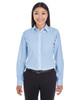 DG534W Devon & Jones Ladies' Crown Woven Collection Striped Shirt New