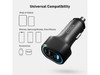 CODi 65W Triple Port USB-C Car Charger with Dual USB-C & USB-A, Power Delivery &