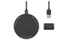 BELKIN WIA001TTBK Black BOOST CHARGE 10W Wireless Charging Pad + QC 3.0 Wall