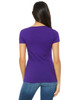 B6035 Bella Ladies' Jersey Short-Sleeve Deep V-Neck T-Shirt New