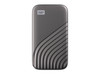 WD 2TB My Passport SSD External Portable Drive, Gray, Up to 1,050 MB/s -