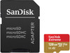 SanDisk 128GB Extreme microSDXC UHS-I/U3 A2 Micro SD Card with Adapter, Speed Up