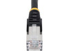 StarTech 8ft CAT6a Snagless S/FTP Network Patch Cable Black NLBK8FCAT6APATCH