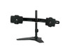 Amer Mounts Stand Based Dual Monitor Mount For Two 24"-32" Lcd/Led Flat Panel