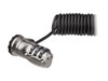 StarTech.com LTLOCK3DCOIL Laptop Cable Lock - With 6' Self-Coiling Cable -