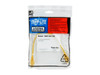 TRIPP LITE N201-001-YW 1 ft. (0.3m) Cat 6 Yellow Gigabit Snagless Molded Patch