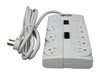 Tripp Lite TLP808TEL 8 Outlets 2160 Joules 8' Cord Protect It! Surge Suppressor