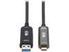 Tripp Lite Long Distance USB-A to USB-C Cable - 32.8ft/10Meters, 10 Gbps Data,