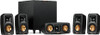 Klipsch Reference Theater Pack 5.1 Channel Surround Sound System 1064177 - Black