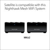 NETGEAR Nighthawk Whole Home Mesh WiFi 6 Add-on Satellite MS60-100NAS BLACK