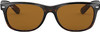 RAY BAN NEW WAYFARER CLASSIC LIGHT HAVANA BROWN LENS RB2132-710-55-18