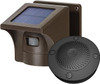 eMACROS 1/2 Mile Long Range Solar Wireless Driveway Alarm Outdoor Weather