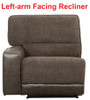 Ashley Furniture Dunbarton Cocoa Modular Reclining Sectional - Choose Size New