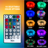 Flipo Indoor/Outdoor 100 LED Color Changing Rope Lights W/ Remote LAG-100RGB-D New