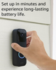 Blink Video Doorbell 2-way Audio 1080p HD Video Wi-Fi Black BDM00200U Blink Video Doorbell 2-way Audio 1080p HD Video Wi-Fi Black BDM00200U
