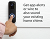 Blink Video Doorbell 2-way Audio 1080p HD Video Wi-Fi Black BDM00200U Blink Video Doorbell 2-way Audio 1080p HD Video Wi-Fi Black BDM00200U