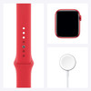 Apple Watch Series 6 GPS 40mm Red Aluminum Case Red Sport Band M00A3LL/A