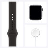 APPLE WATCH SERIES 6 GPS 44mm SPACE GRAY ALUMINUM CASE - BLACK SPORT BAND